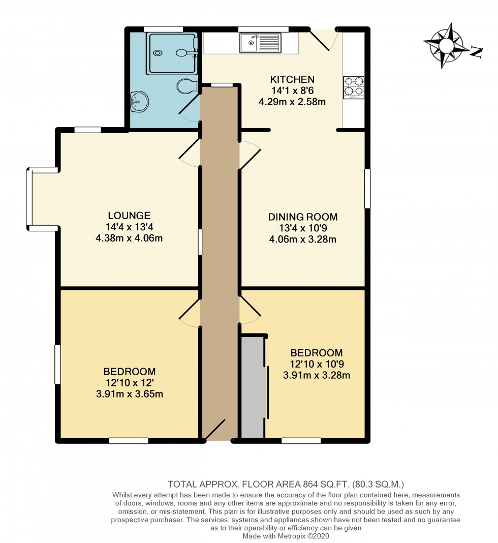 Floorplan for Wrightington Bar, Wrightington, WN6 9SF