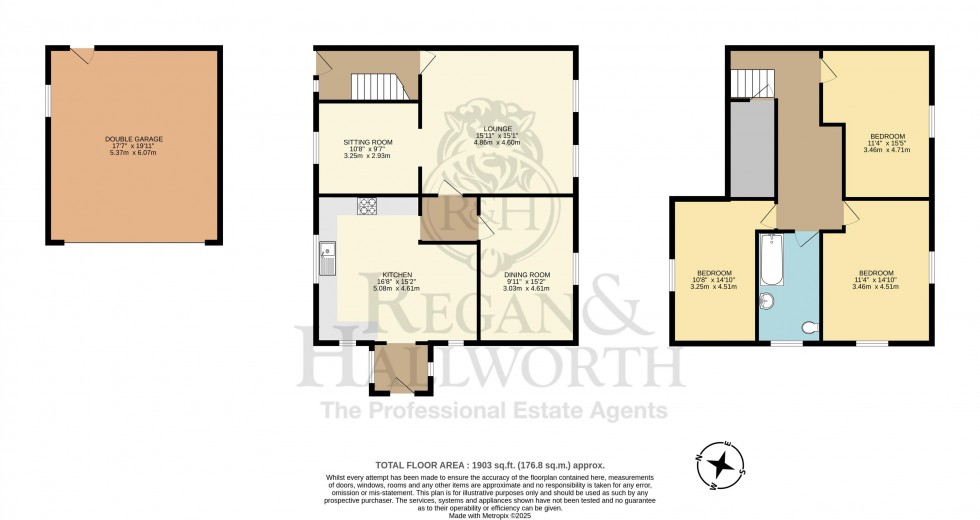 Floorplan for Athertons Farm Cottage, Hall Lane, Billinge, WN5 7XA