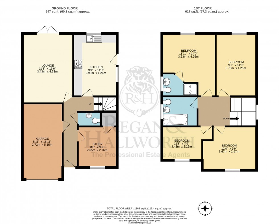 Floorplan for Jarrow Close, Skelmersdale, WN8 6EZ