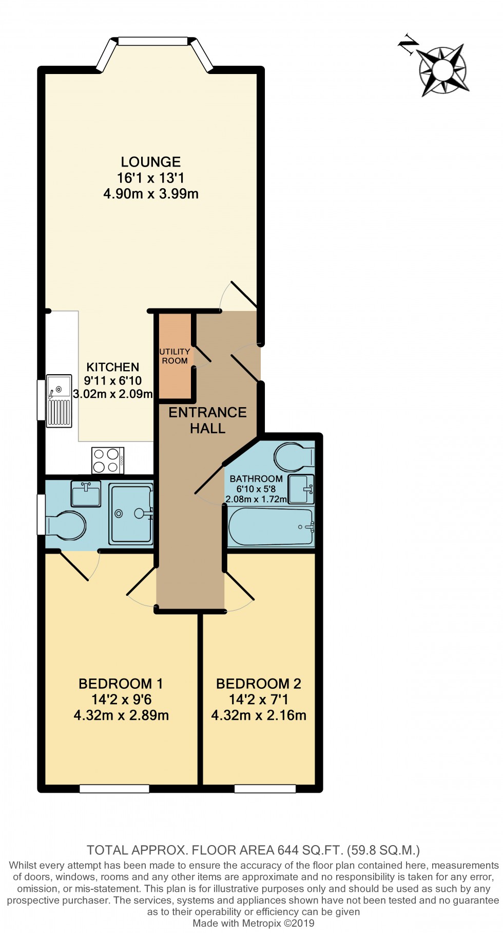 Floorplan for Wigan Road, Standish, WN1 2RF