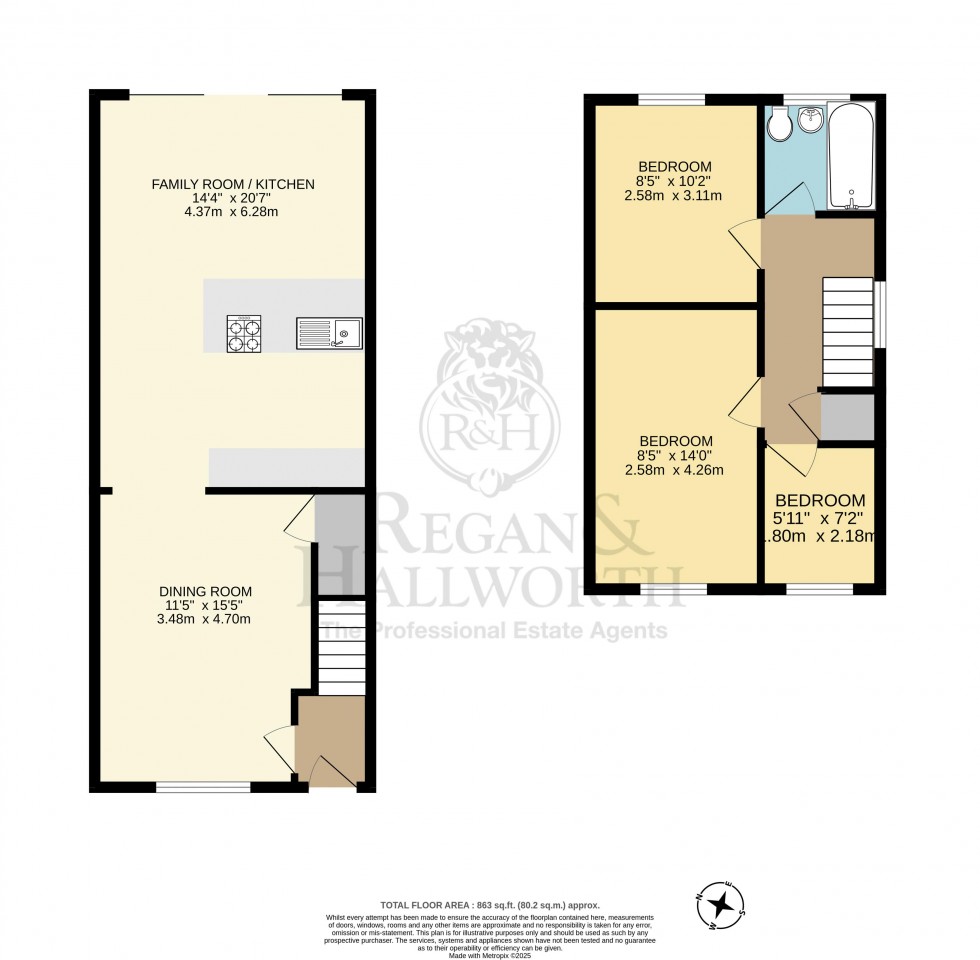 Floorplan for Warminster Grove, Winstanley, WN3 6JF