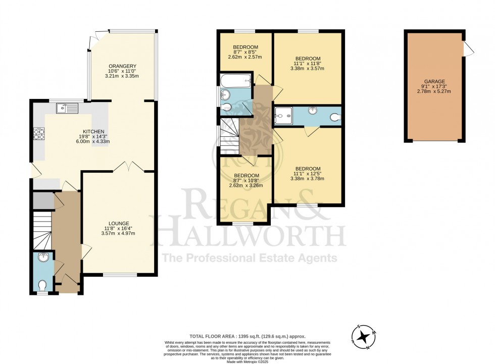 Floorplan for Wadsworth Drive, Springfield, Wigan, WN6 7EY