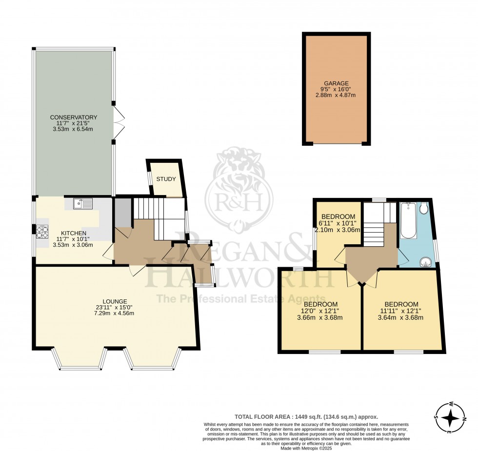 Floorplan for Dingle Road, Upholland, WN8 0EW