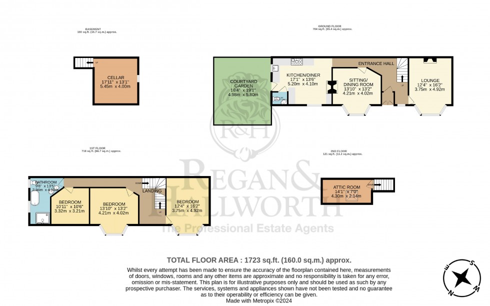 Floorplan for Eccleston Street, Swinley, WN1 2AY