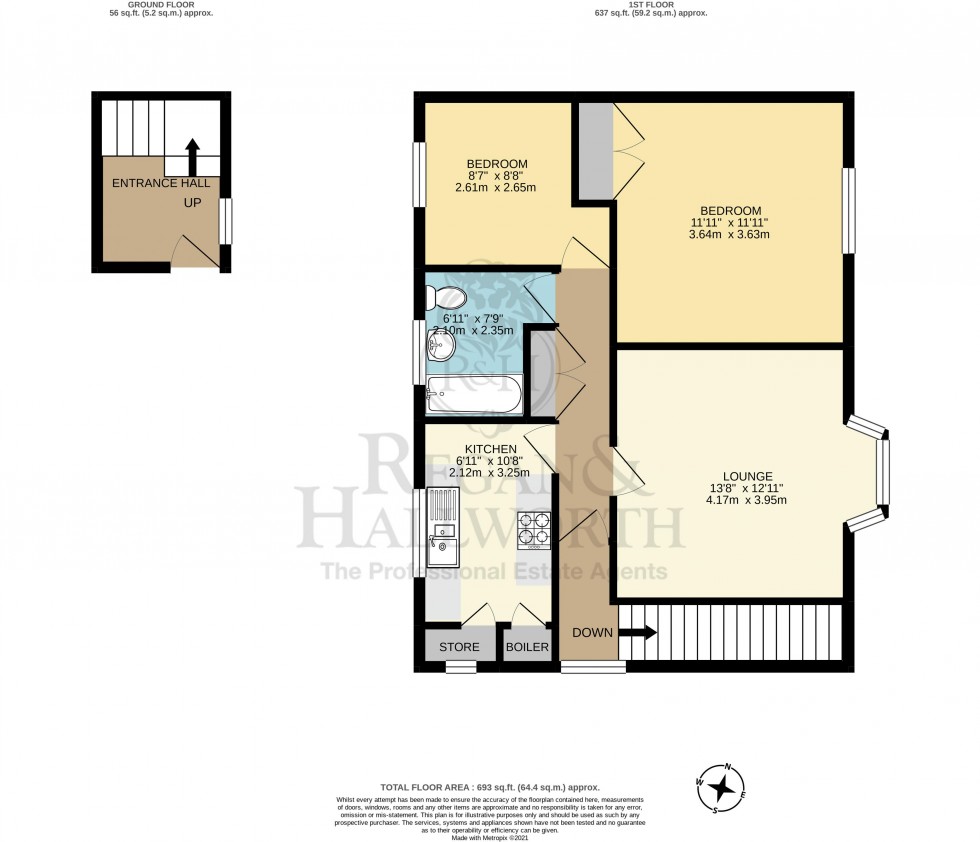 Floorplan for Regent Avenue, Ashton-In-Makerfield, WN4 0AX