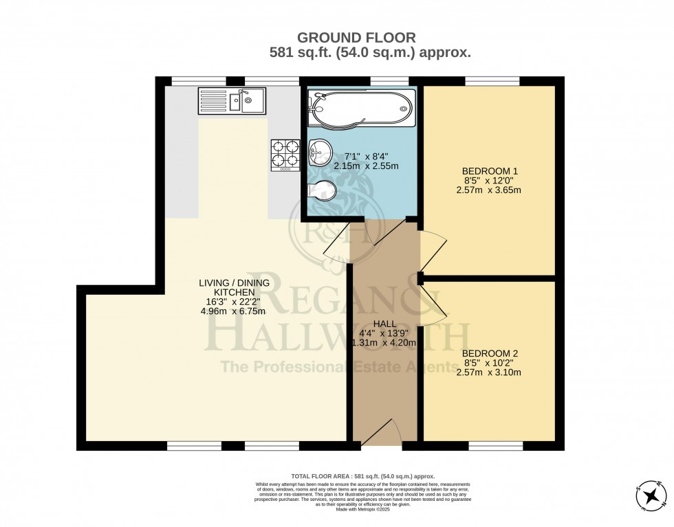 Floorplan for Preston Road, Standish, WN6 0NP
