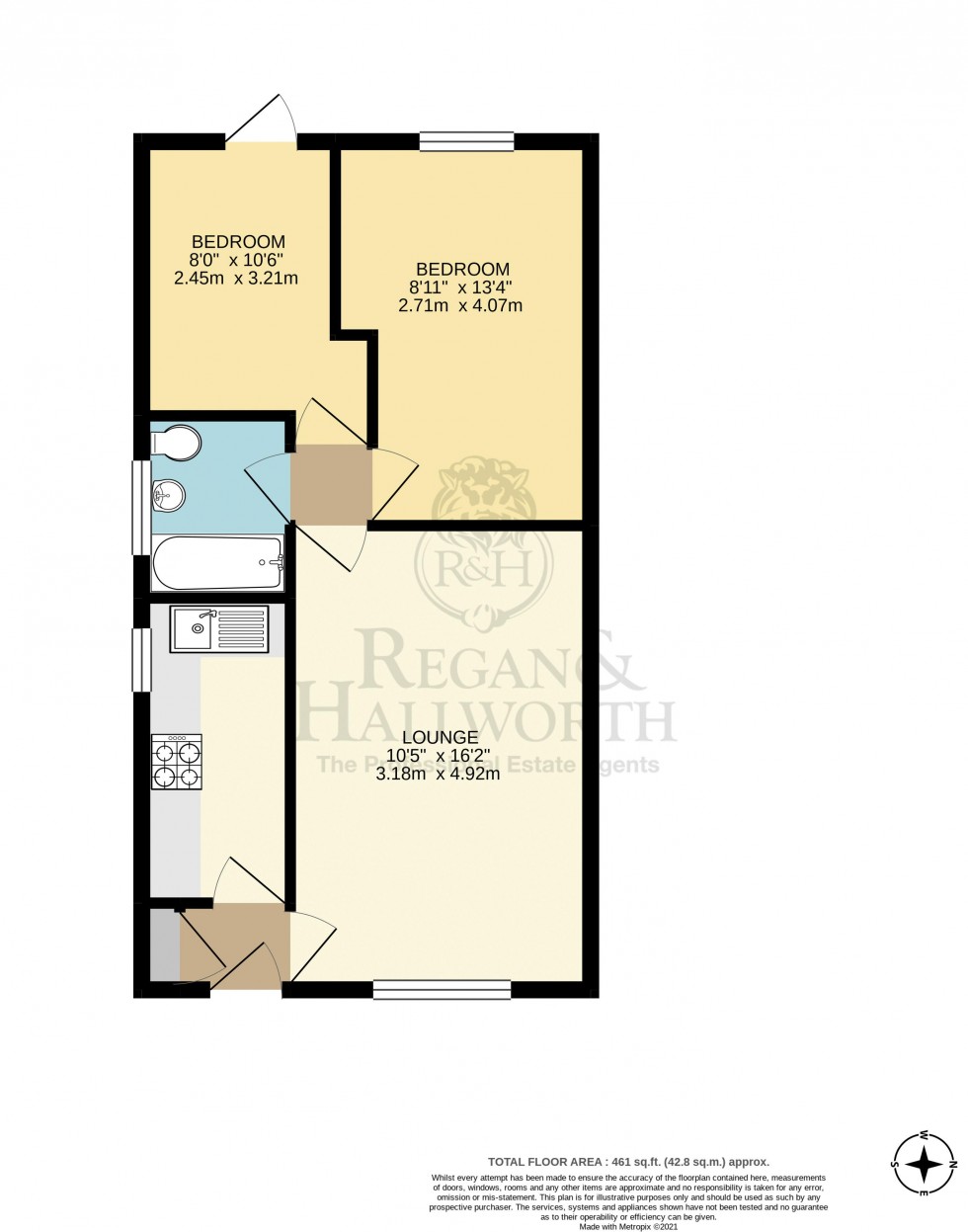 Floorplan for Foxfold, Skelmersdale, WN8 6UE