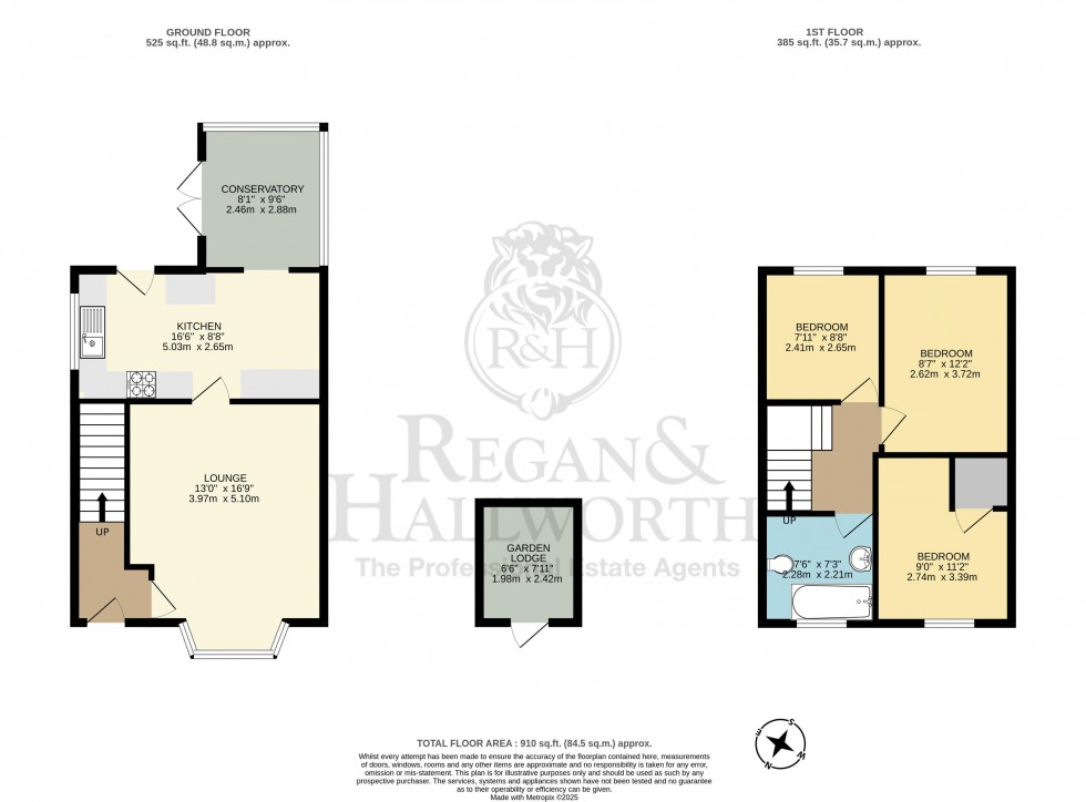 Floorplan for Mill Lane, Appley Bridge, WN6 9DD
