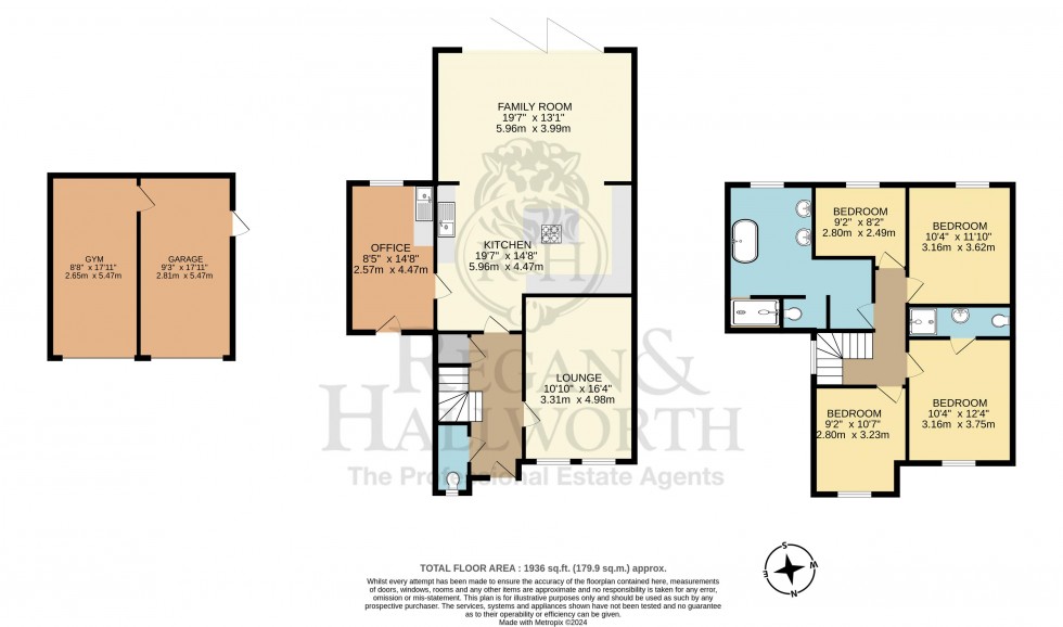 Floorplan for Kirkwood Close, Aspull, WN2 1DZ