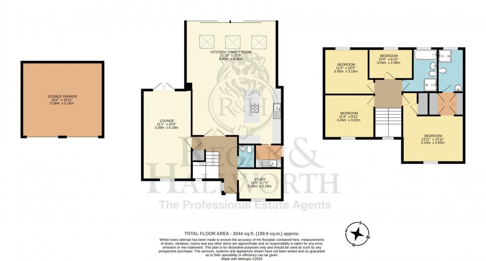 Floorplan for Duddon Close, Standish, WN6 0UJ
