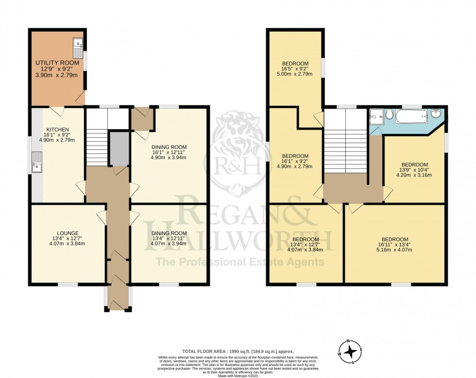 Floorplan for Little Lane, Goose Green, WN3 6PX