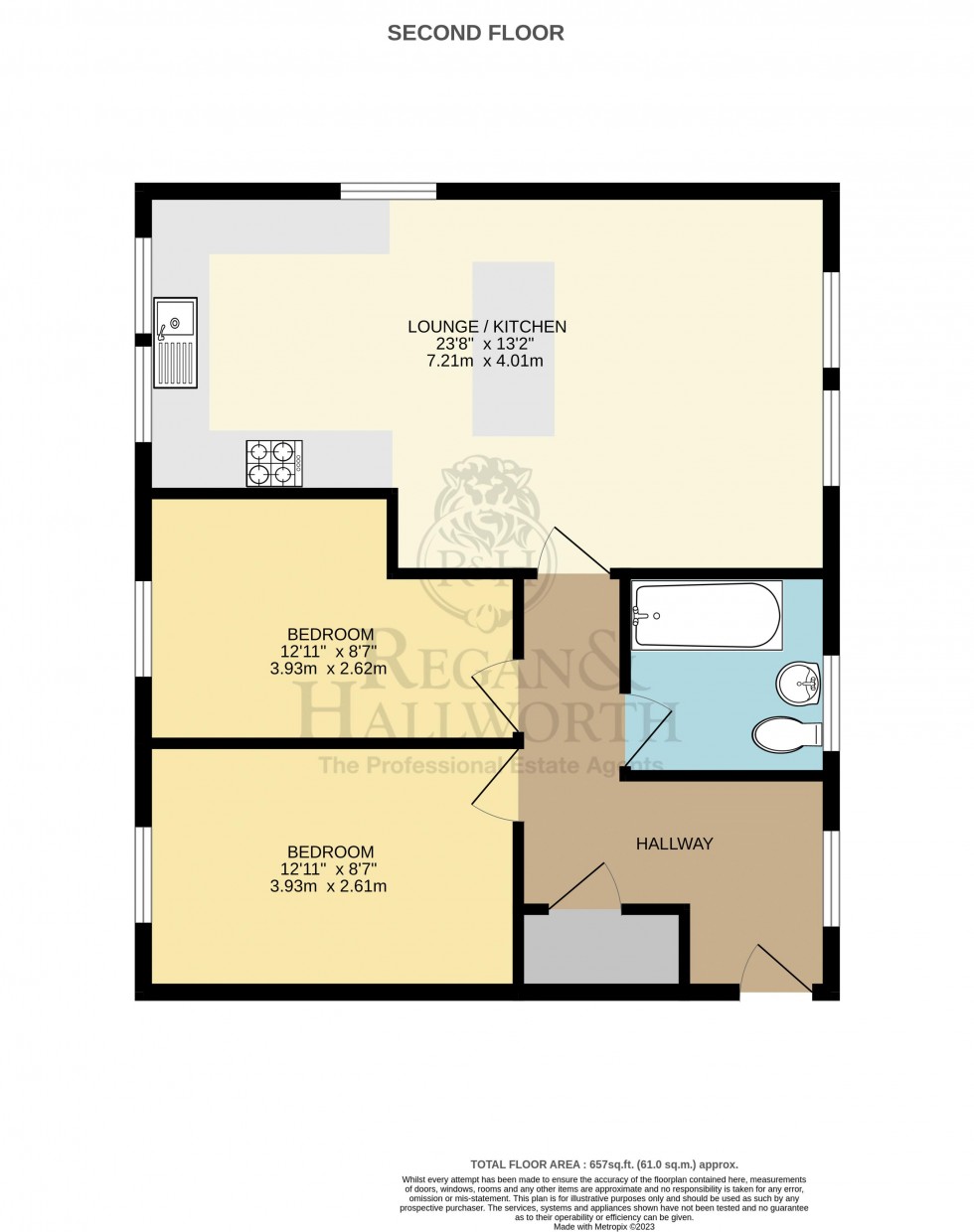 Floorplan for Preston Road, Standish, Wigan, WN6 0PA