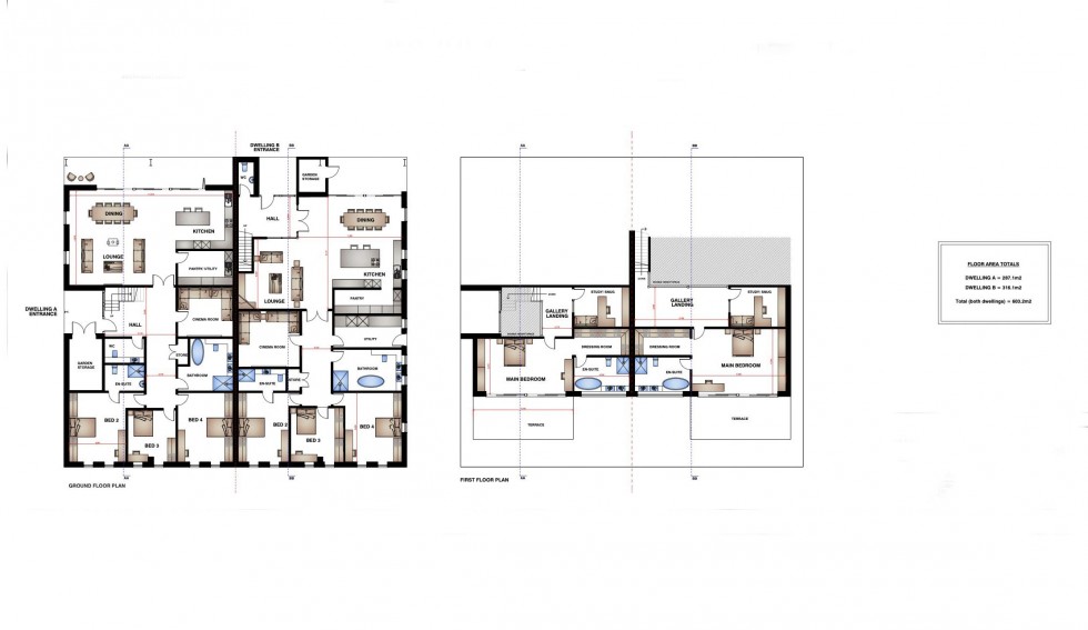 Floorplan for Langtree Hall Farm Barns, Langtree Lane, Standish, WN6 0QQ