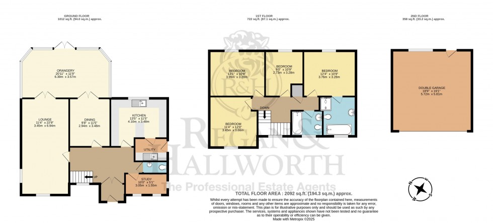 Floorplan for Parkway, Westhoughton, Bolton, BL5 2RZ