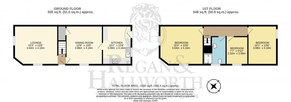 Floorplan for Church Street, Ince, Wigan, WN3 4RF
