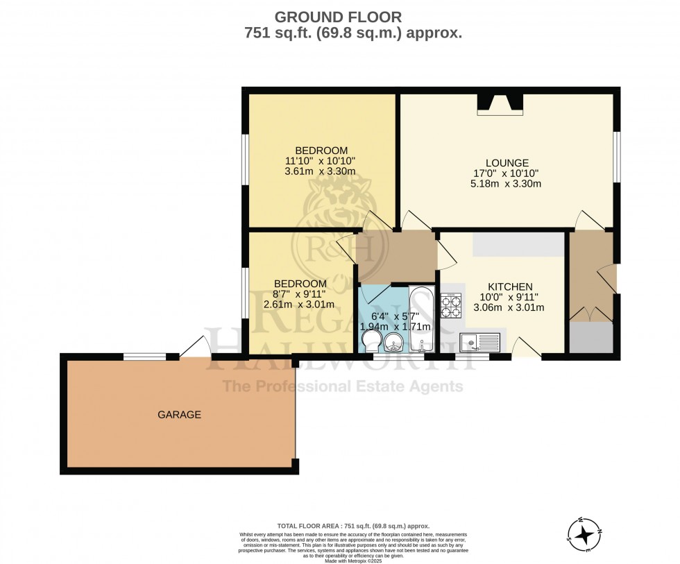 Floorplan for Algernon Street, Hindley, WN2 3EG