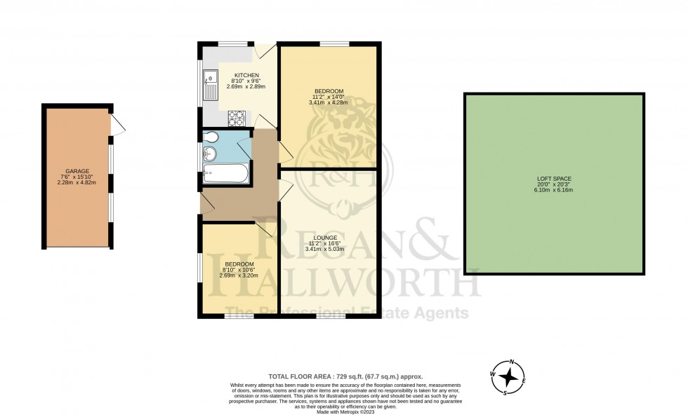 Floorplan for Coniston Park Drive, Standish, WN6 0AS