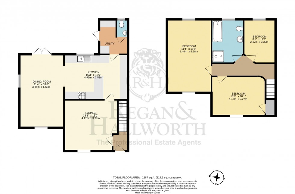 Floorplan for South View, Bretherton, PR26 9AN