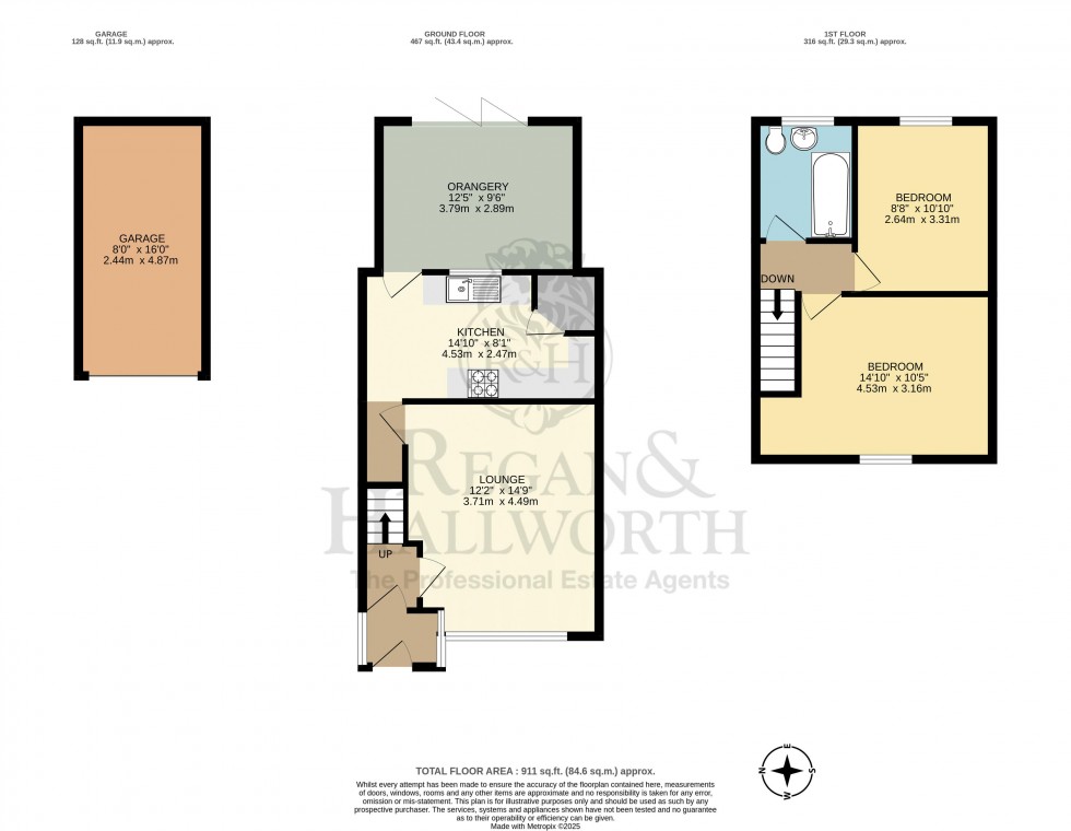 Floorplan for Gathurst Road, Orrell, WN5 8QH