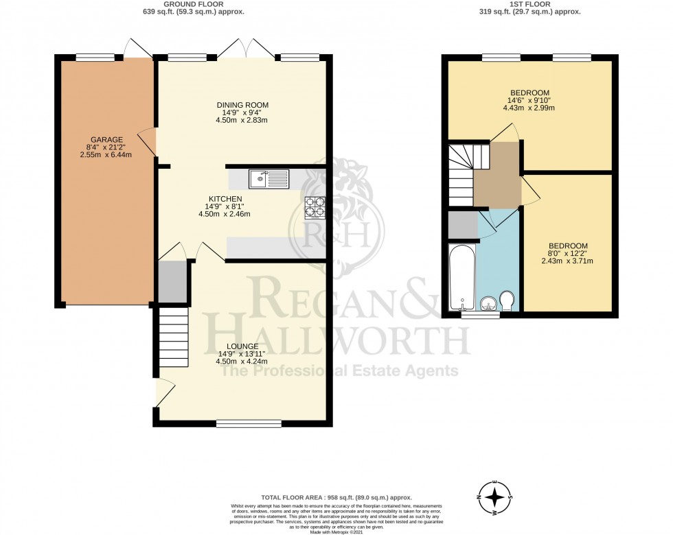Floorplan for Cumberbatch Place, Spring View, WN3 4PD