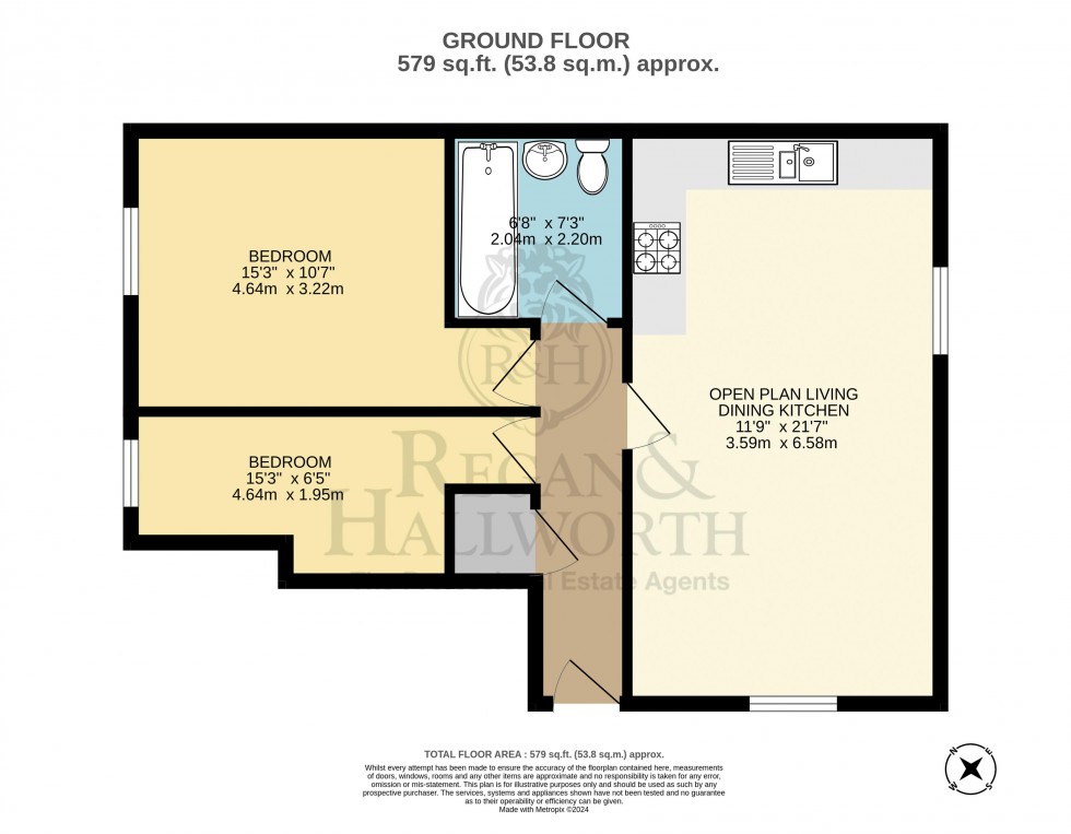 Floorplan for Softrush Park, Standish, WN6 0WJ