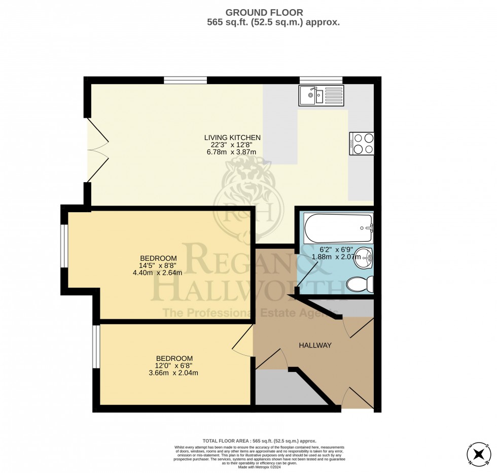 Floorplan for Beacon View, Standish, WN6 0RL