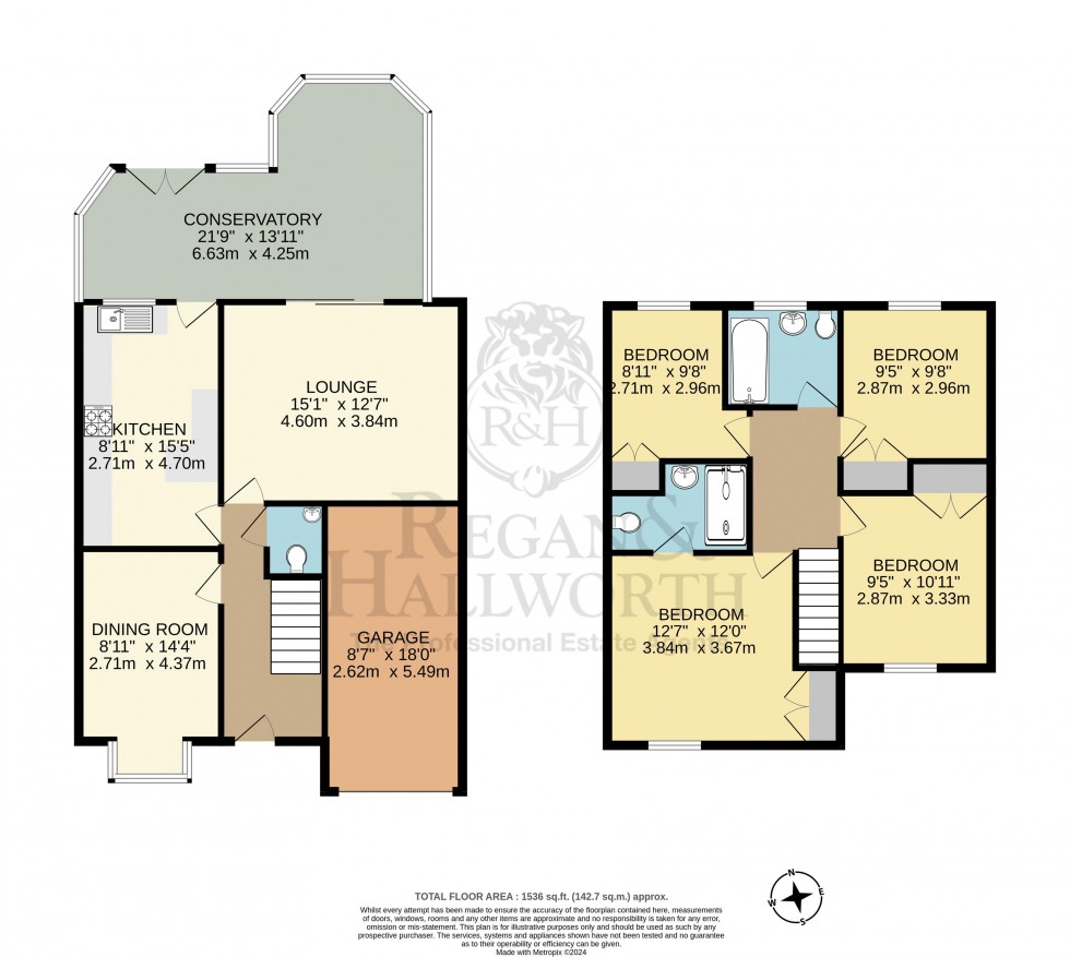 Floorplan for Havenwood Road, Whitley, WN1 2PA