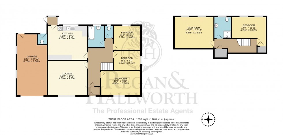 Floorplan for Park Lane, Abram, WN2 5XD