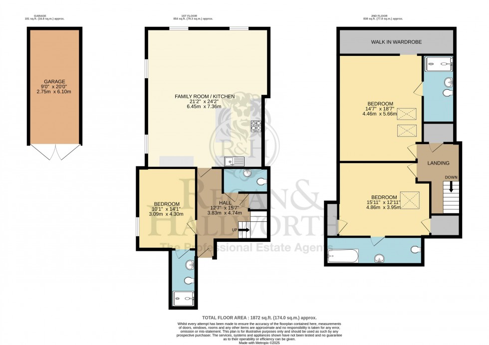 Floorplan for The West Wing, Lathom Park, Lathom, L40 5UP