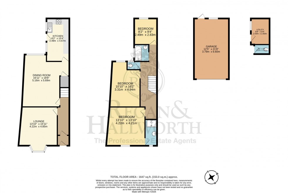 Floorplan for Atherton Road, Hindley, WN2 3EU