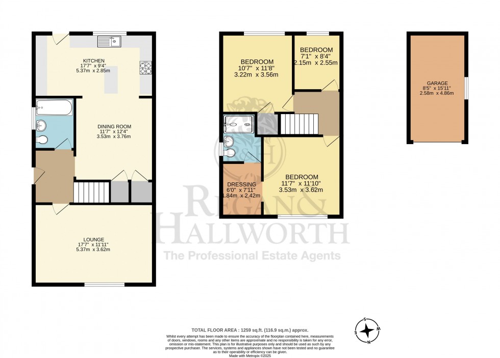 Floorplan for Sycamore Close, Mawdesley, L40 2QR