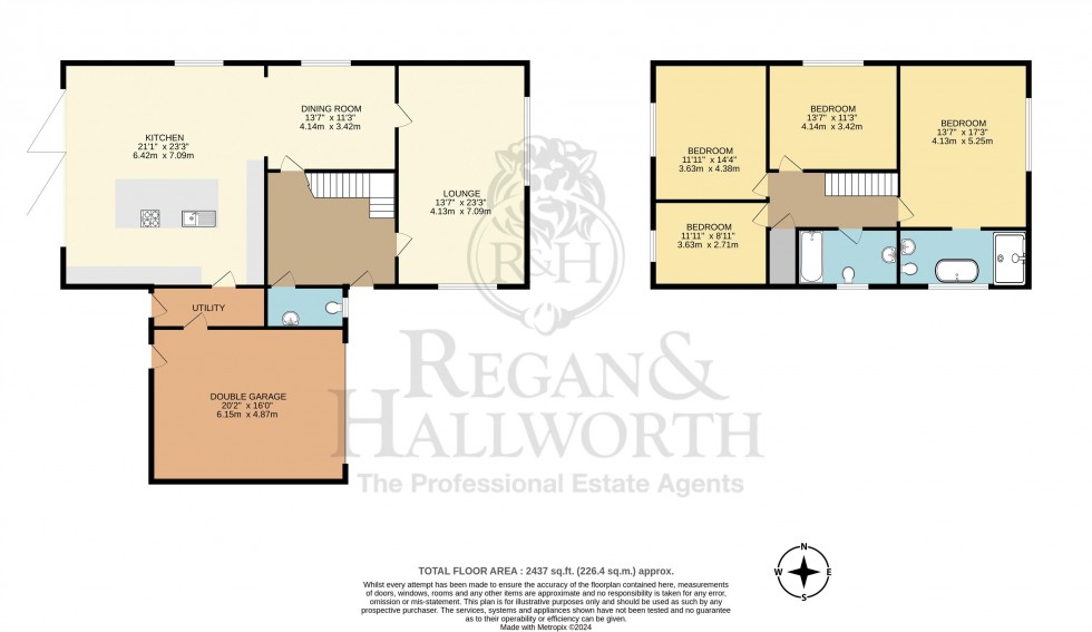Floorplan for The Limes, Standish, WN6 0BJ