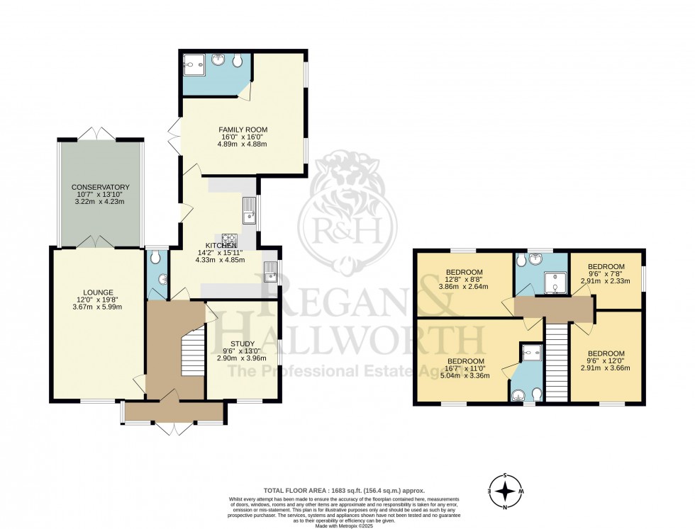 Floorplan for Hazelwood Road, Whitley, WN1 2PE