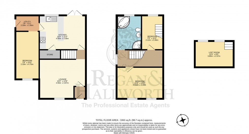 Floorplan for Booths Brow Road, Ashton-In-Makerfield, WN4 0NG