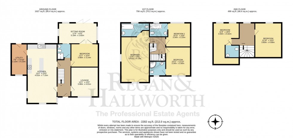 Floorplan for Gathurst Lane, Shevington, WN6 8HW