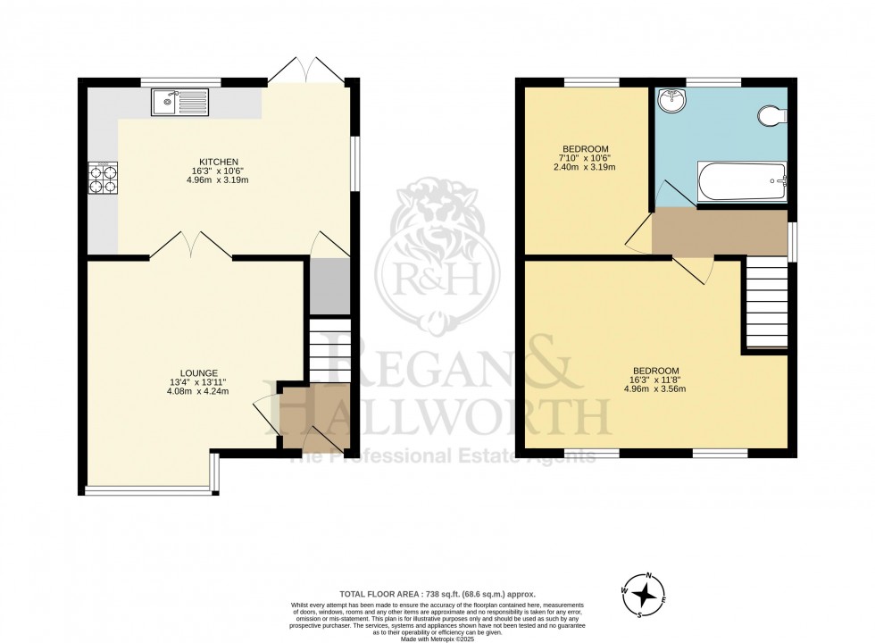 Floorplan for The Avenue, Billinge, WN5 7BN
