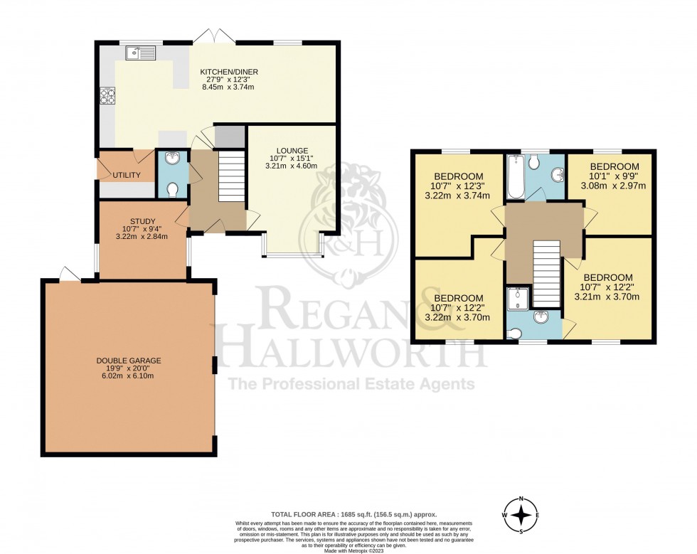 Floorplan for Oakhill Drive, Skelmersdale, WN8 6HQ