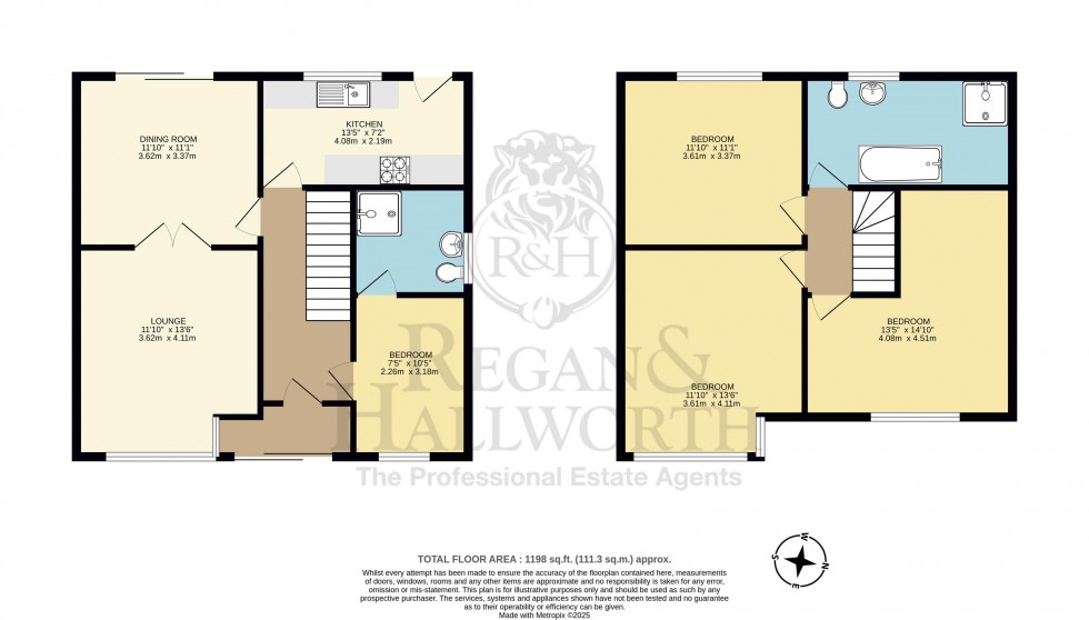 Floorplan for Welbeck Road, Ashton-In-Makerfield, WN4 8AR