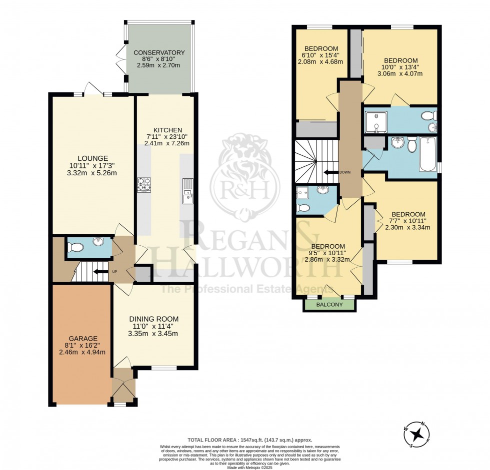 Floorplan for Blundells Court, Highfield, WN3 6BS