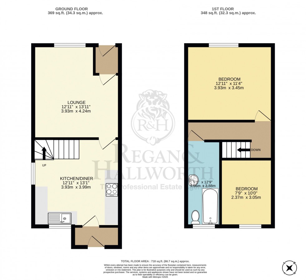 Floorplan for Church Street, Orrell, WN5 8TG