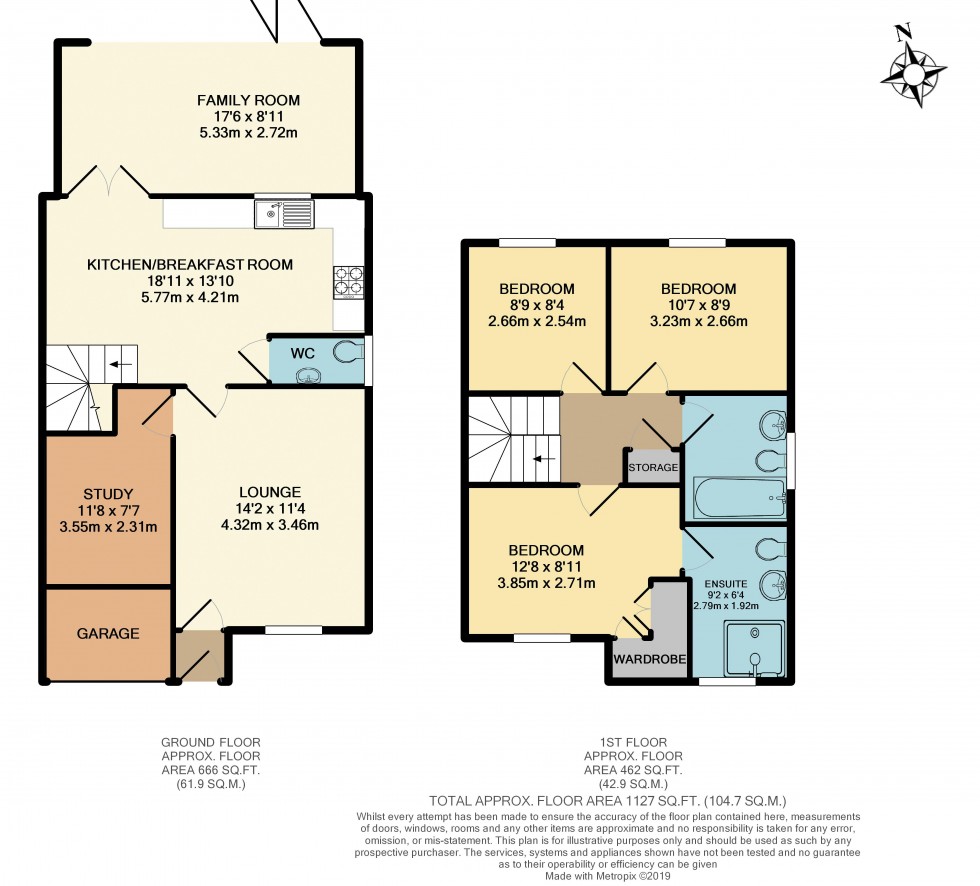 Floorplan for Davy Road, Abram, WN2 5YX