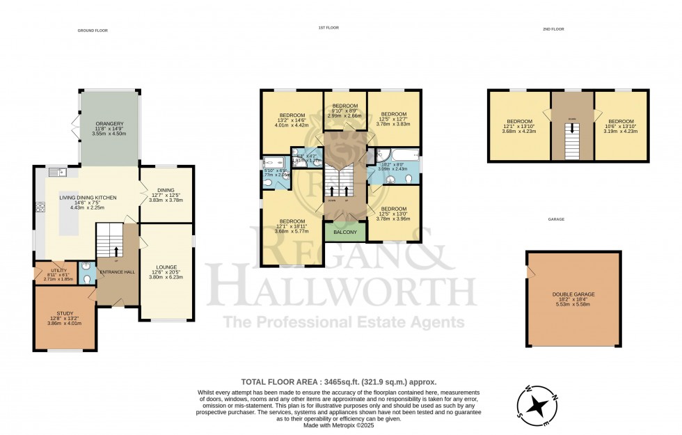 Floorplan for Chapel Fold, Whittle-Le-Woods, PR6 7YB