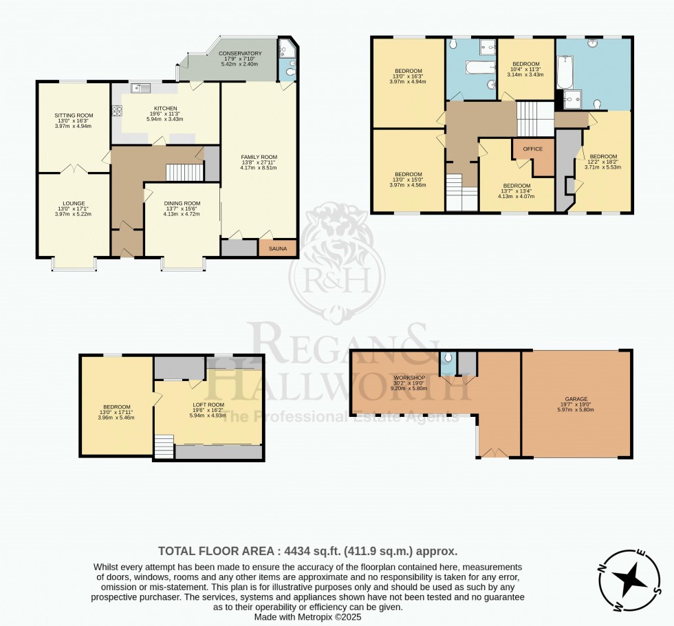 Floorplan for Laurel Grove, Ashton-In-Makerfield, WN4 8LJ