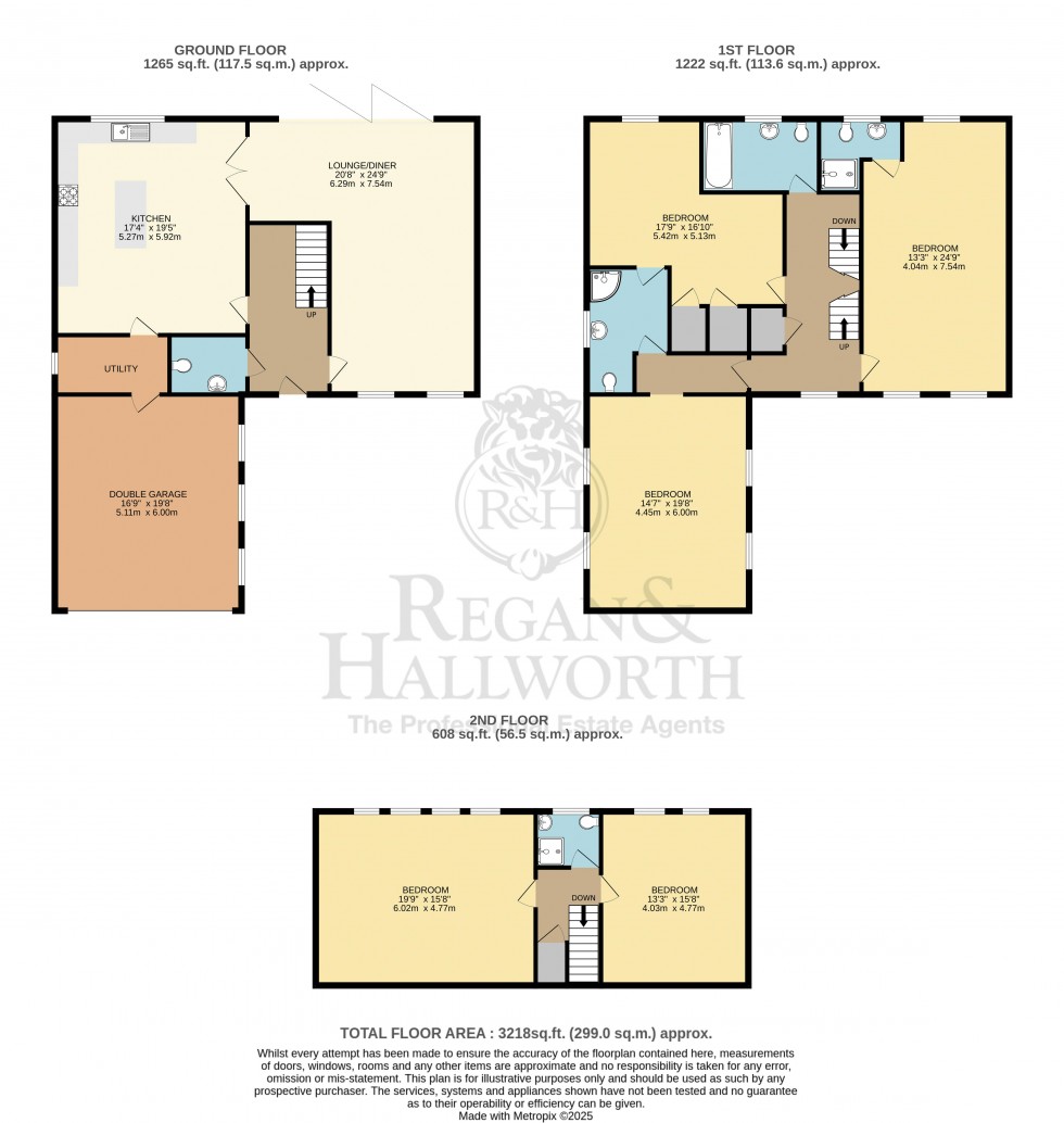 Floorplan for 62e Fossdale Moss, Leyland, PR26 7AT