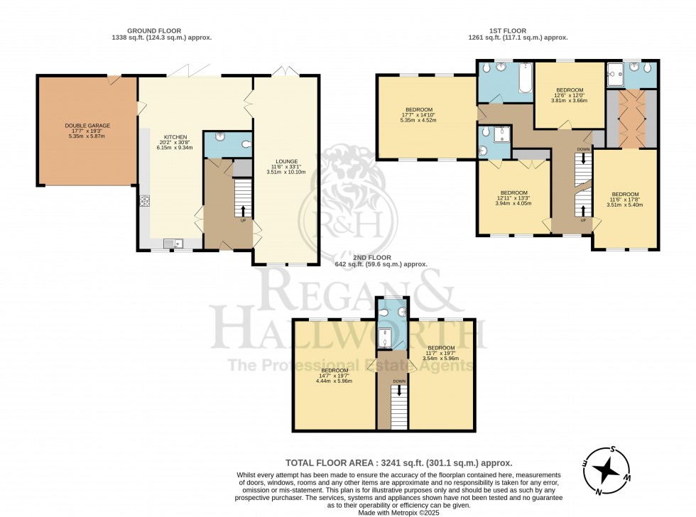 Floorplan for 62c Fossdale Moss, Leyland, PR26 7AT