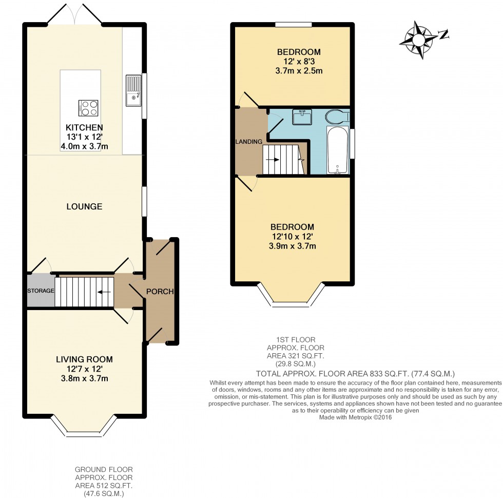 Floorplan for Gathurst Road, Orrell, WN5 8QJ
