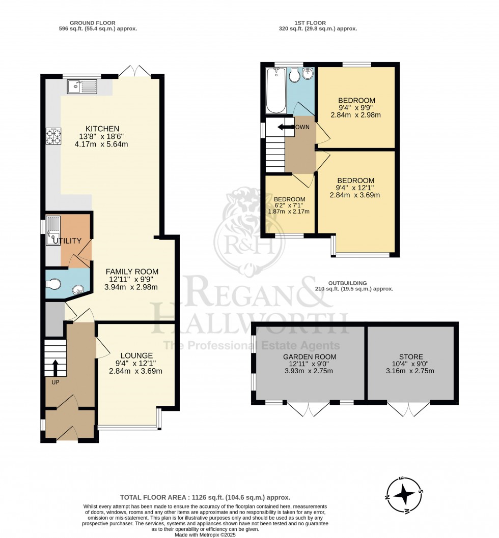 Floorplan for Chorley Road, Standish, WN1 2SX