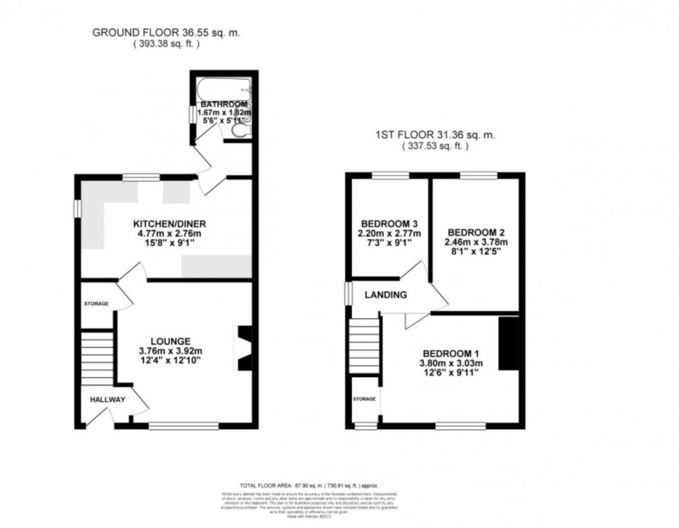 Floorplan for Logwood Avenue, Wigan, WN5 9RG