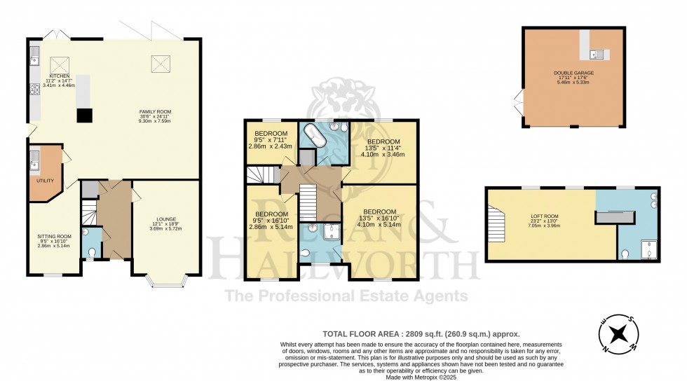 Floorplan for Moss Road, Billinge, WN5 7BT