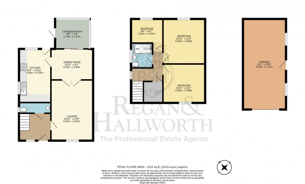 Floorplan for Melrose Drive, Winstanley, WN3 6ER